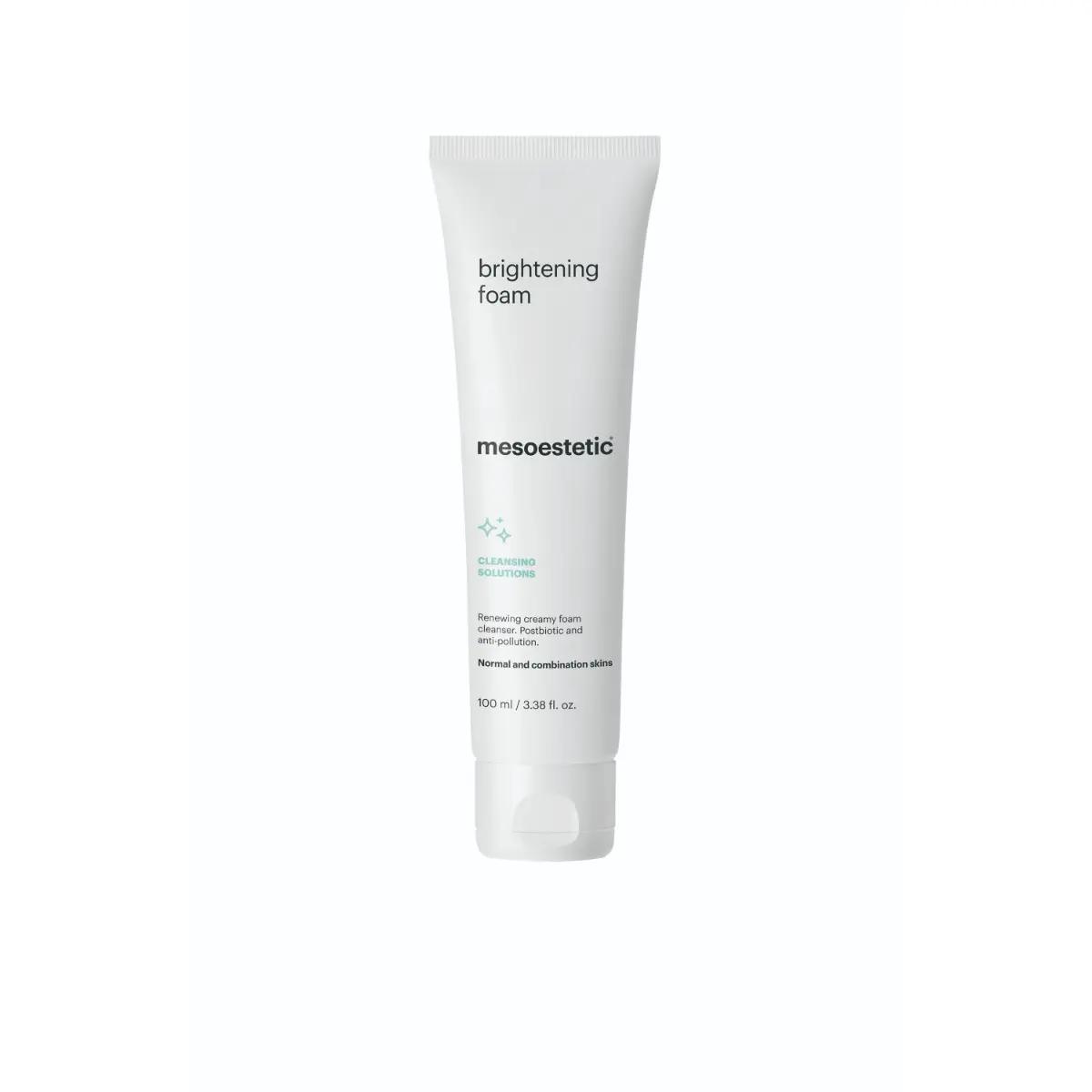 mesoestetic brightening foam