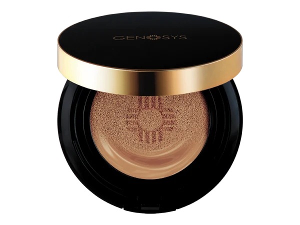 GENOSYS Skin Caring Blemish Balm Cushion SPF50+ #03 Camel + Refill