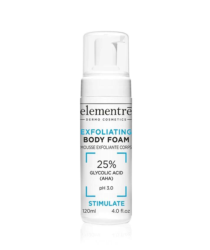 Elementrē Exfoliating Body Foam 25% Glycolic Acid