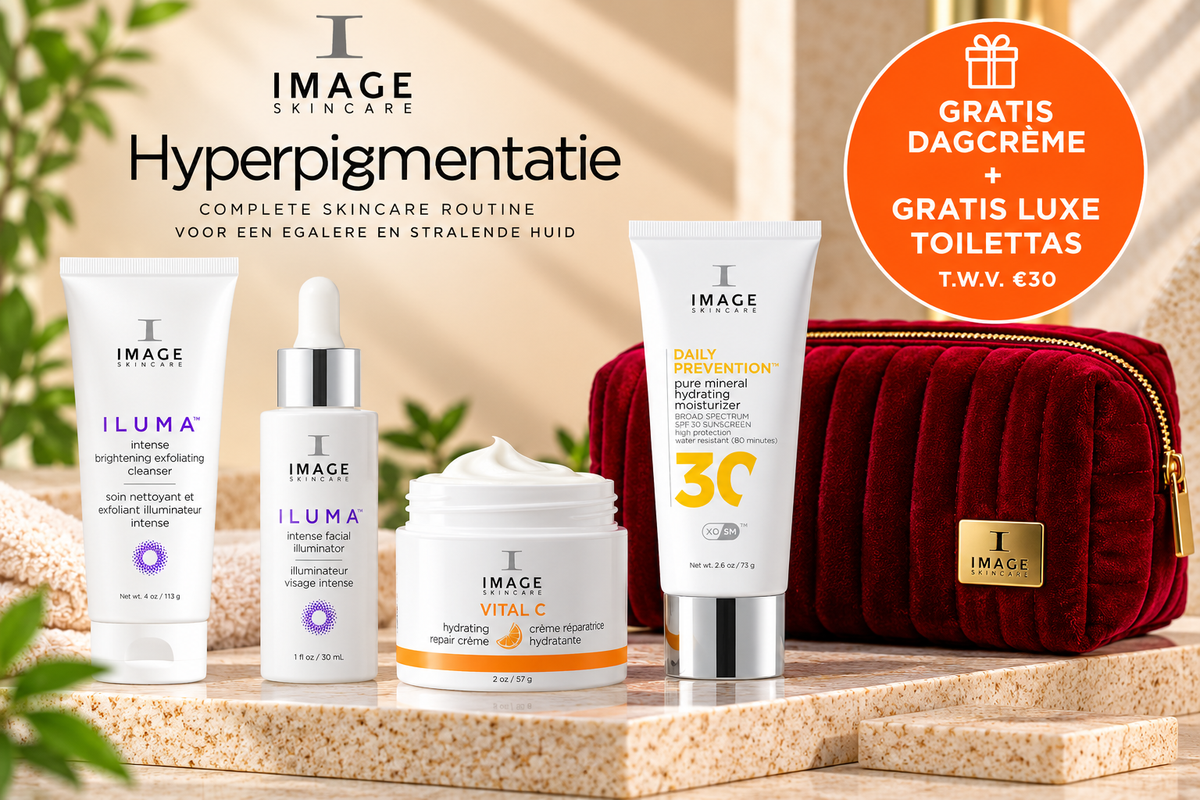 IMAGE Skincare Hyperpigmentatie Gift Set – 3 Producten + Gratis Dagcrème & Luxe Toilettas