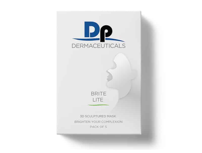 DP Dermaceuticals Brite Lite 3D Sculptured Mask | Verhelderend Gezichtsmasker