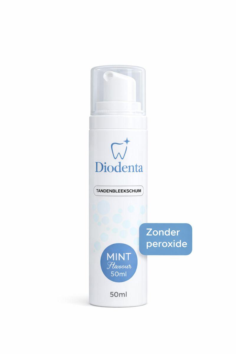 DIODENTA Tandenbleekschuim Mint
