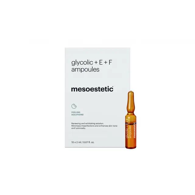 Mesoestetic Glycolic + E + F Ampoules