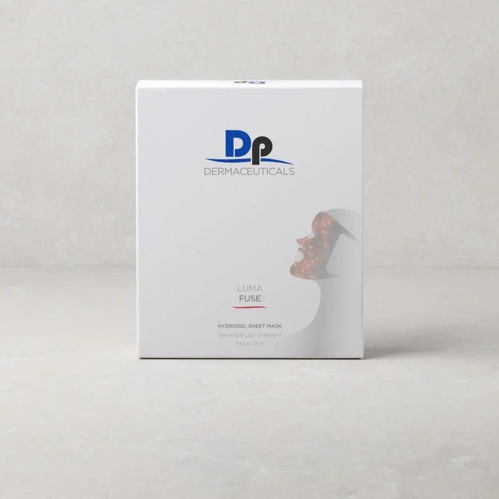DP Dermaceuticals LumaFuse Hydrogel Sheet Mask | Hydraterend & Verhelderend Gezichtsmasker