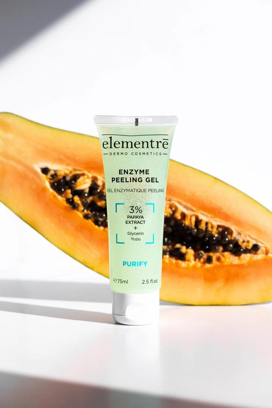 elementrē Enzyme Peel Gel 3% Papaya 75 ml – afbeelding 2