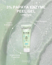 elementrē Enzyme Peel Gel 3% Papaya 75 ml – afbeelding 3