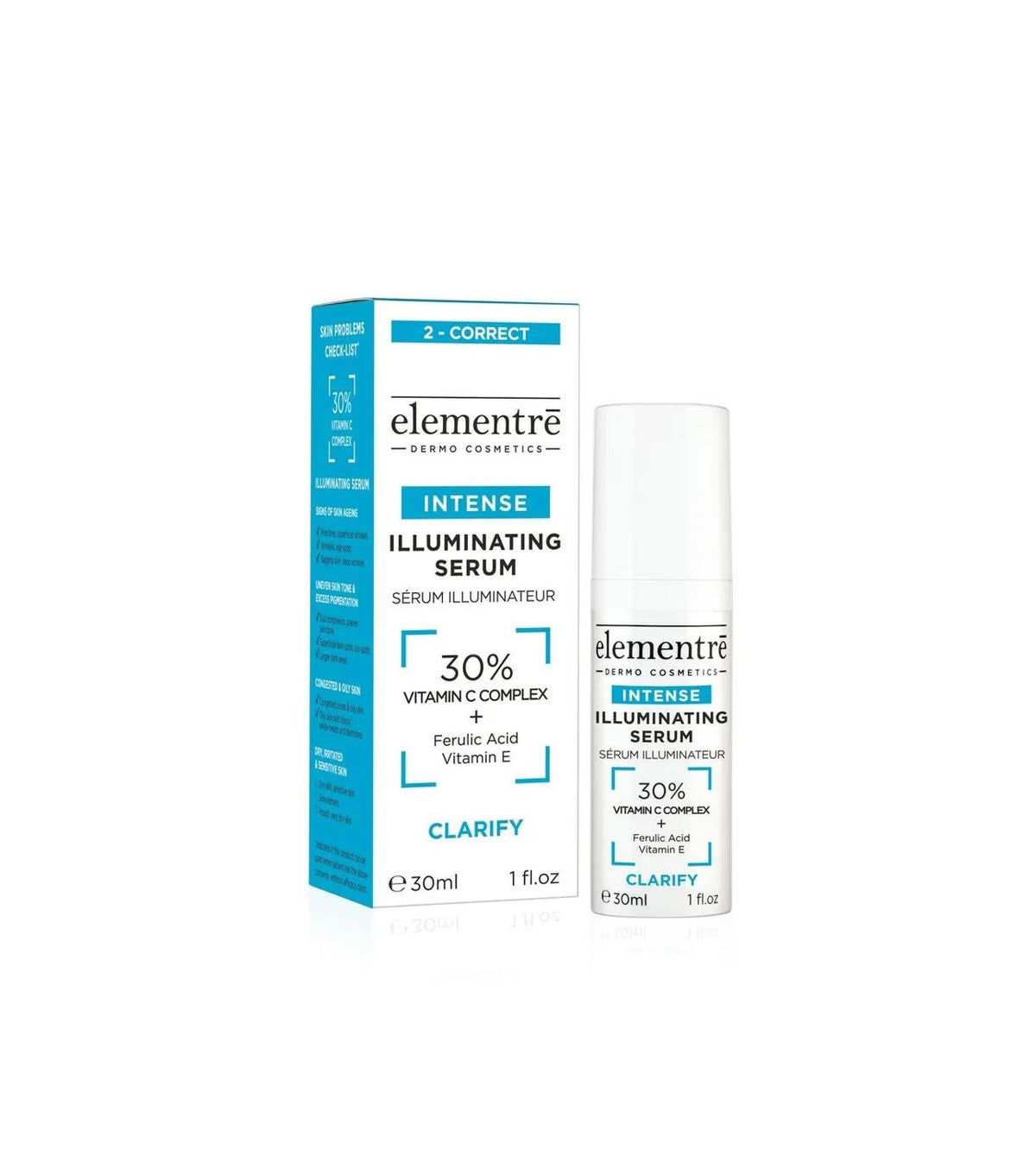 elementrē Illuminate-3X Serum 30% Vitamine C 30 ml