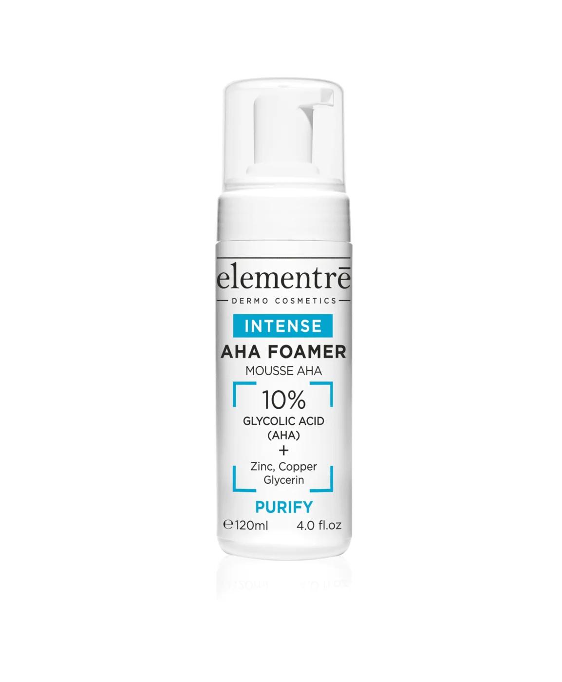 elementrē Intense AHA Foamer 10% 120 ml