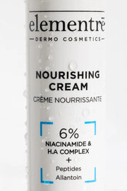 elementrē Nourishing Cream 6% Niacinamide & Hyaluronzuur 50 ml – afbeelding 2